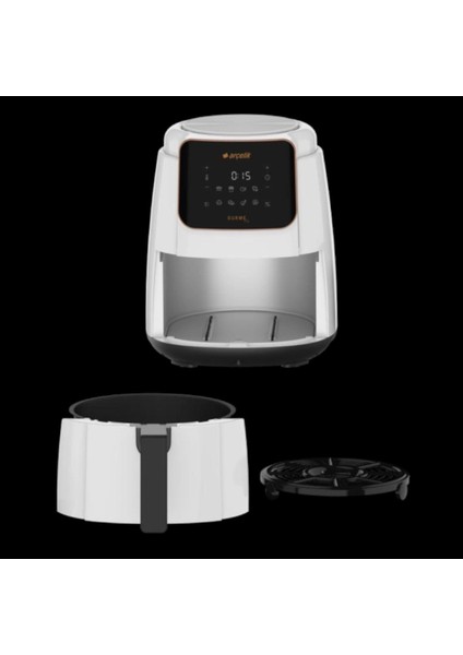 Az Yağlı Fritöz Beyaz, Sağlıklı ve Pratik Kullanım Için Ideal Seçenek