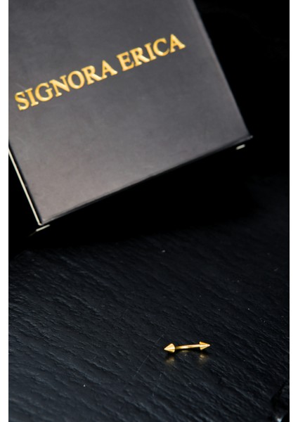 Iki Ucu Çivi/ok Kaş Piercing