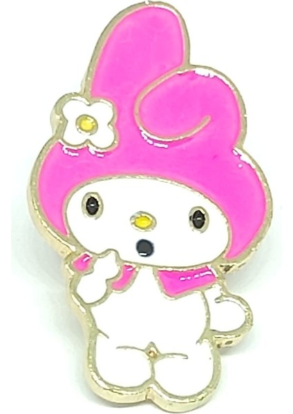 My Melody Rozet. Hello Kitty. Mineli, Metal. Pin, Kadın Broş. Çocuk Rozet, Çanta Süsü.