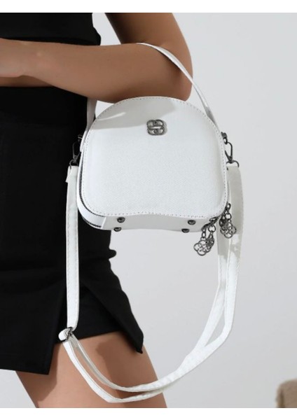 Beyaz Üstten Saplı Kadın Çapraz ve Omuz Çantası – Şık Günlük Çanta fırsatları