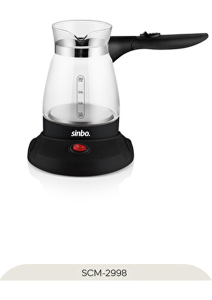 SCM-2998 Elektrikli Cam Cezve 500 ml 600W