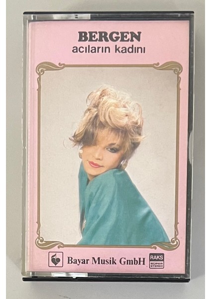 Bergen Acıların Kadını Bayar Musik Gmbh Alman Baskı Kaset (Orijinal Dönem Alman Baskı Kaset)