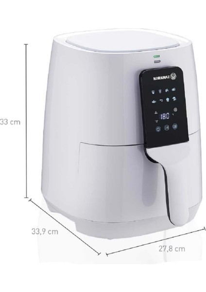 Beyaz 4 Litre Airfryer, Sağlıklı ve Pratik Yemekler Için Ideal Seçenek fiyatları