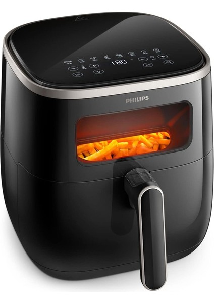 1700W Çok Renkli Airfryer Xl Fritöz, Buz Çözme Özelliği, Hızlı ve Sağlıklı Pişirme