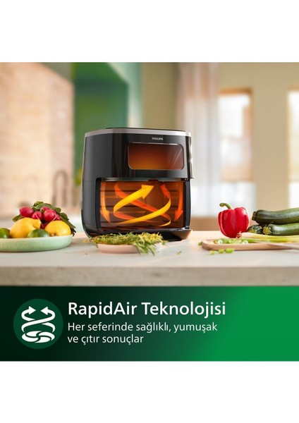 1700W Çok Renkli Airfryer Xl Fritöz, Buz Çözme Özelliği, Hızlı ve Sağlıklı Pişirme modelleri
