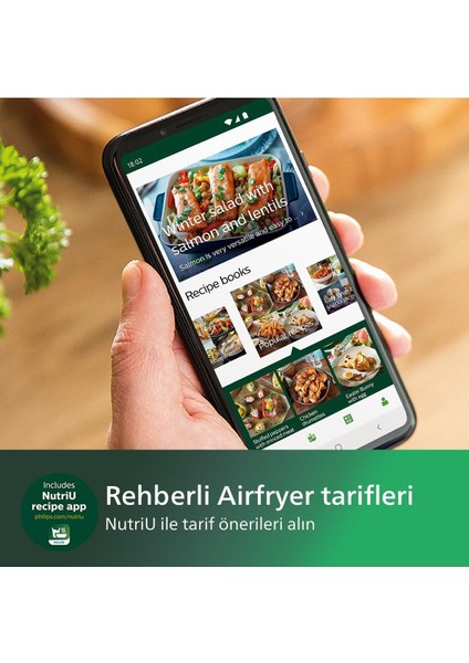 1700W Çok Renkli Airfryer Xl Fritöz, Buz Çözme Özelliği, Hızlı ve Sağlıklı Pişirme indirimleri