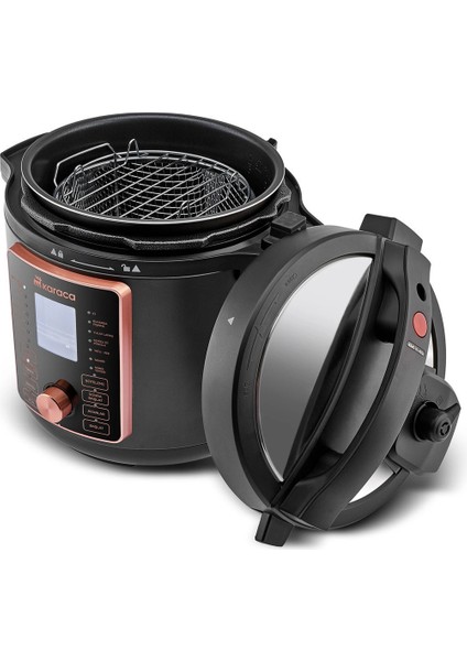 Çok Fonksiyonlu 6l Elektrikli Tencere ve Airfryer, Pratik ve Şık Tasarım modelleri