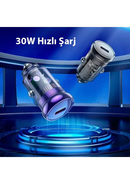 Hoco Z53 Sight Single PD30W Type-C Girişli Araç Çakmaklık Hızlı Şarj Aleti-(1 - BRF12604-789 fiyatları
