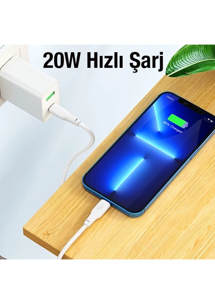 Hoco X93 Force 20W Type-C To iPhone Lightning-C Ultra Hızlı Şarj ve Data Kablosu- - BRF11518-238 indirimleri