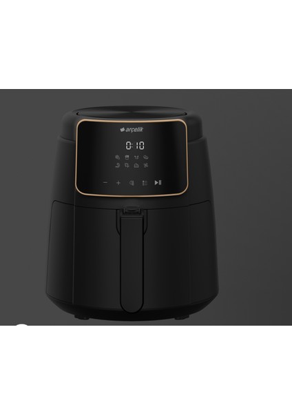 Az Yağlı Fritöz, 1500W, Çıkarılabilir Sepet, Siyah, Sağlıklı ve Pratik Kullanım fırsatları