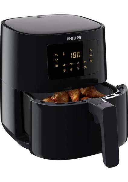 Yüksek Performanslı 4,1 L Yağsız Fritöz, Hızlı Isıtma, Siyah fiyatları