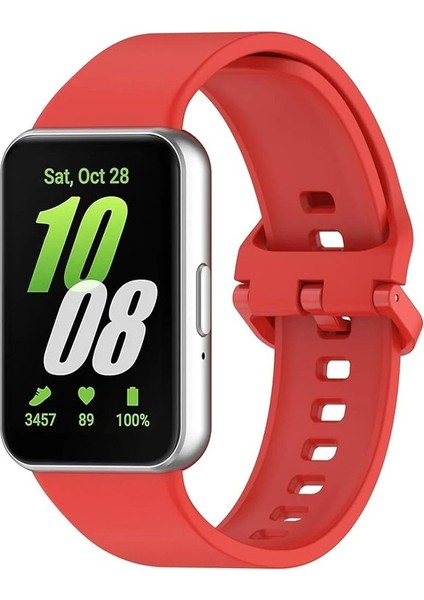Samsung Galaxy Fit 3 Klasik Kordon - Kırmızı - BRF13800-4065