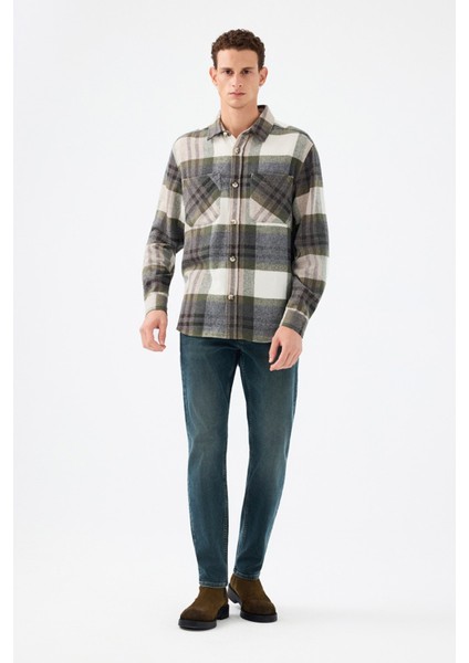 Relax Fit Erkek Gömlek U.kol