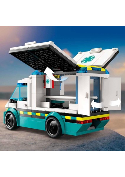 Nessiworld LEGO City Acil Yardım Ambulansı 60451 modelleri