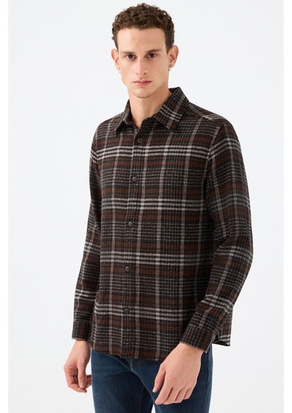 Relax Fit Erkek Gömlek U.kol