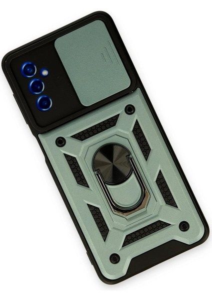 Samsung Galaxy M52 5g Kılıf Pars Lens Yüzüklü Silikon - Yeşil - BRF17758-7083 modelleri