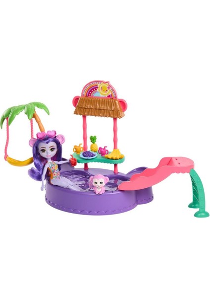 Nessiworld HTW73 Enchantimals Eğlenceli Havuz Partisi Oyun Seti modelleri