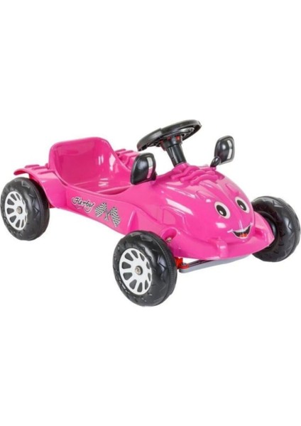 Nessiworld 07 302P Herby Pedallı Araba Metalik Pembe -Pilsan Oyuncak