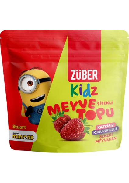 Nessiworld Züber Kidz Meyve Topu 42 gr Çilek