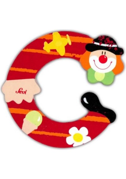 Nessiworld Palyanço Ahşap Harf C