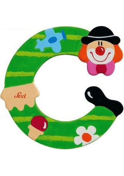 Nessiworld Palyanço Ahşap Harf C fiyatları