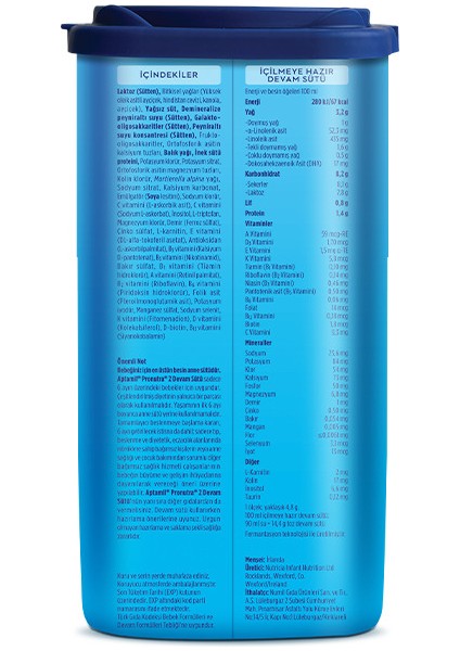 Nessiworld Aptamil Devam Sütü Maması No2 6-9 Ay 800 gr fırsatları