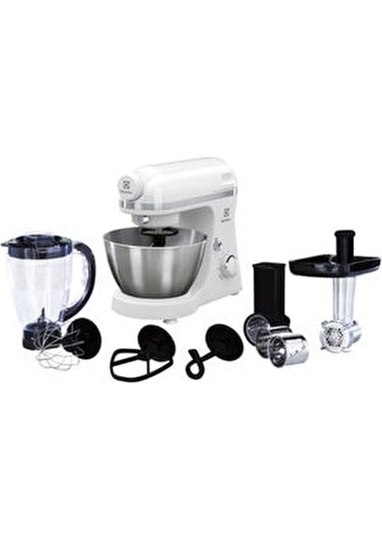 Mutfak Şefi 2000 W Güçlü Motor 4,9 lt Paslanmaz Çelik Kâse ile Beyaz indirimleri