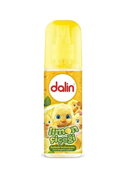 Nessiworld Dalin Sprey Bebek Kolonyası Limon Çiçeği 150 ml
