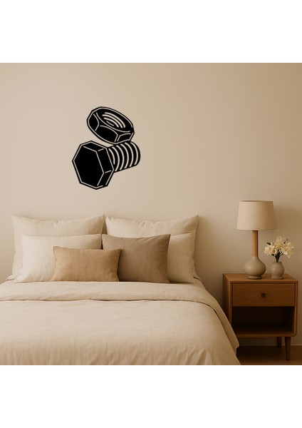 Endüstriyel Somun ve Cıvata Duvar Tablosu - BRF13045-4137