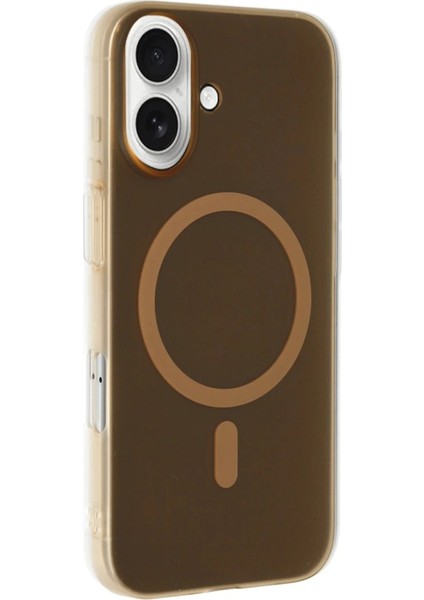 iPhone 16 Tuna Pc Slim Magsafe Kapak - Desert - BRF19148-7938