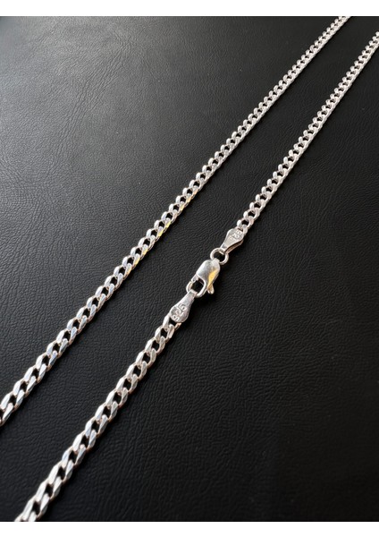 3,5 mm 60 cm Gurmet Erkek Gümüş Zincir Kolye fiyatları