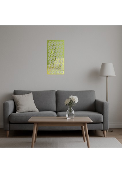 Abstract ve Floral Dekoratif Altın Aynalı Tablo - BRF16848-5211 indirimleri