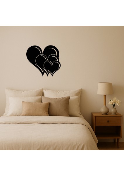 Aşk Temalı Dekoratif Iç Mekan Tablo - BRF15748-4353