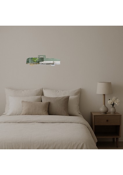 Klasik Araba Siluet Dekoratif Aynalı Tablo - BRF13394-6325 fiyatları