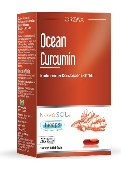 Curcumin 30 Kapsül