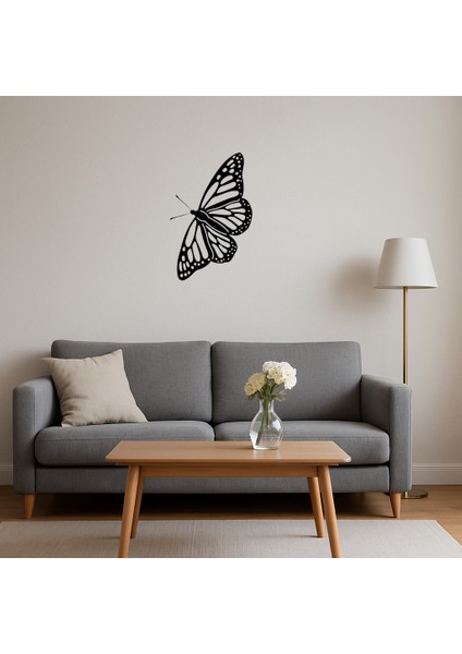 Doğal Kelebek Figürlü Dekoratif Tablo - BRF12251-8261 fırsatları