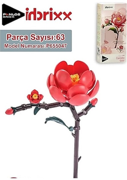 Nessiworld P655047 Panlos Kamelya 63 Parça Block Oyuncak