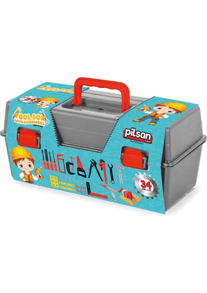 Nessiworld 03 248 Pilsan Aksesuarlı Alet Çantası 34 Parça