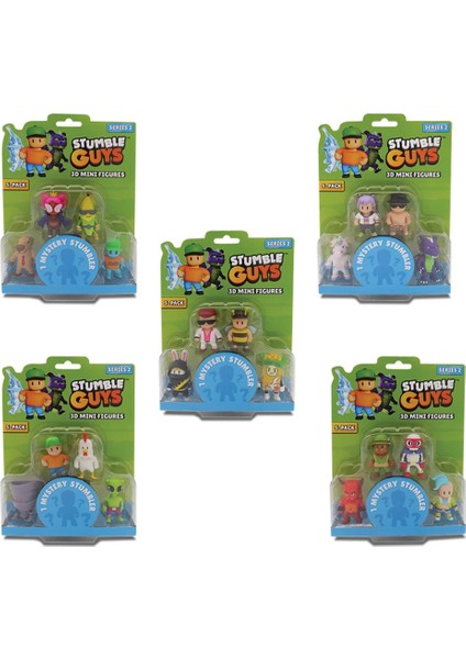 Nessiworld Stumble Guys 5'li Mini Figür fiyatları