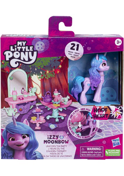 Nessiworld F6112 My Little Pony Izzy Moonbow Unicorn Çay Partisi
