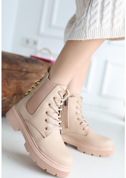 Harte Nude Cilt Bağcıklı Bot - Lisinya fiyatları