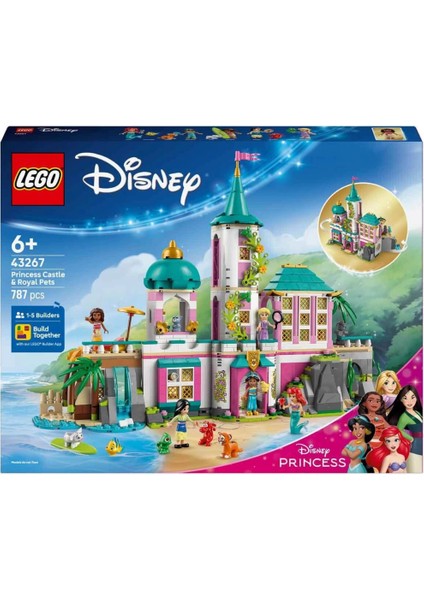 Nessiworld LEGO Disney Prenses Şatosu ve Kraliyet Hayvanları 43267 fırsatları