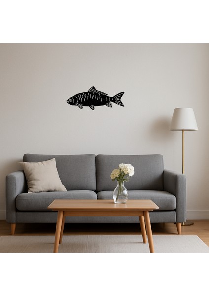 Balık Motifli Dekoratif Tablo - BRF15468-2062 fırsatları