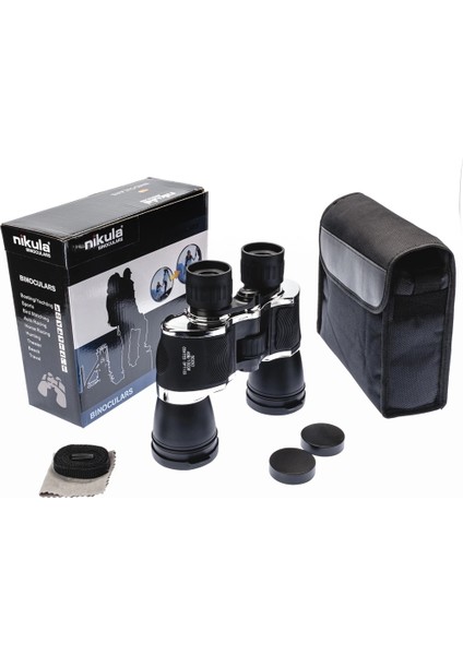 50X50 Metal Gövdeli, Kauçuk Kaplamalı Avcılık Gözetleme Dürbün