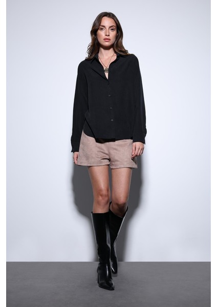 Siyah Premium Kadın Gömlek fiyatları