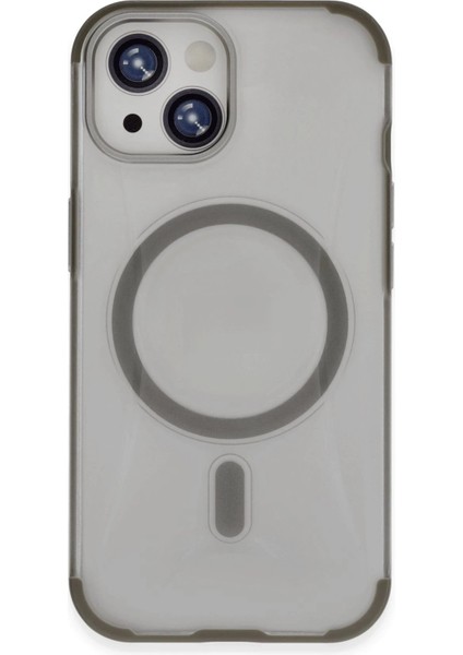 iPhone 15 Hilton Magsafe Kapak - Titan Gri - BRF16231-8392