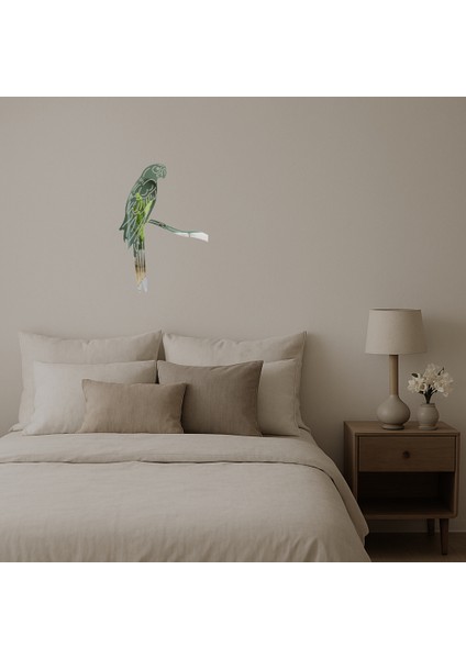 Çift Macaw Papağan Dekoratif Aynalı Tablo - BRF15155-2500 fiyatları
