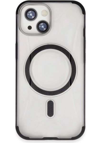 iPhone 15 Hilton Magsafe Kapak - Siyah - BRF15403-9020