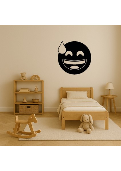 Terleyen Yüz Emojisi Mdf Dekor Tablo - BRF16527-6382 modelleri