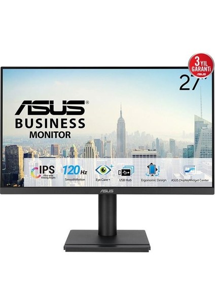 27" IPS VA279QG 1ms 120HZ Hdmı-Dp Gamıng Monitör 1920X1080